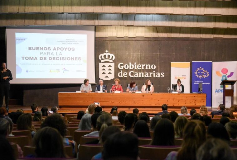 Jornada Buenos Apoyos para la Toma de Decisiones. La realidad canaria en el apoyo al ejercicio de la capacidad jurídica